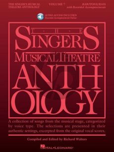 The Singer's Musical Theatre Anthology Volume 7 Baritone / Bass (Book with Audio online) (edited by Richard Walters)