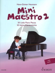 Mini Maestro 2 50 little Piano Pieces (From Baroque to Modern Music for Concerts - Lessons and Exams) (editor H.G. Heumann)