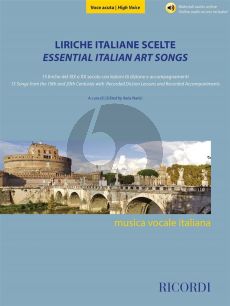 Liriche italiane scelte - Essential Italian Art Songs High Voice (15 Songs from the 19th and 20th Centuries) (edited by Ilaria Narici)