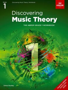 ABRSM: Discovering Music Theory Grade 1 Workbook