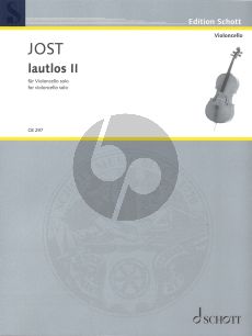 Jost lautlos II for Cello Solo