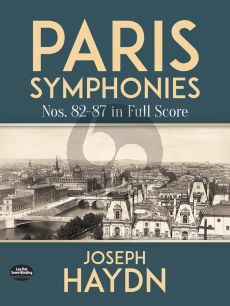 Haydn Paris Symphonies No's 82 - 87 Full Score