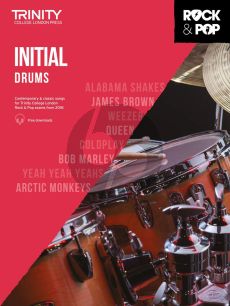 Trinity College London Rock & Pop Drums 2018 Initial