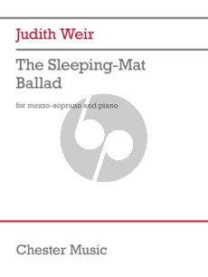 Weir The Sleeping-Mat Ballad Mezzo-Soprano and Piano