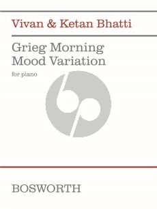 Bhatti Grieg Morning Mood Variation Piano solo