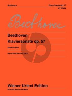 Beethoven Sonate Op.57 f-minor "Appassionata" Piano (edited by Peter Hauschild) (revised by Jochem Reutter)