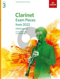 ABRSM Clarinet Exam Pieces from 2022 Grade 3 (Book with Audio online)