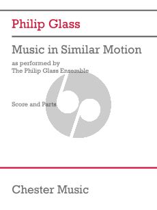 Glass Music in Similar Motion 2 Soprano sax, Tenor sax, [3 C instruments] and 3 Keyboards (Score/Parts)