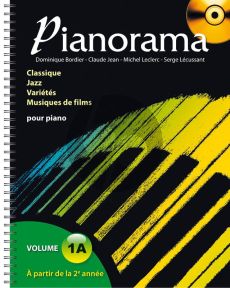 Pianorama Volume 1A (Livre avec CD) (Bordier-Jean-Leclerc et Lécussant)