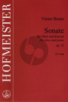 Bruns Sonate Op.25 Oboe-Klavier