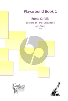 Cafolla Playaround Book 1 Soprano or Tenor Saxophone and Piano