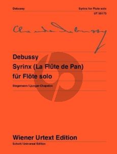 Debussy Syrinx (La Flute de Pan) Flute solo (Wiener-Urtext) (Stegemann/Ljungar-Chapelon)
