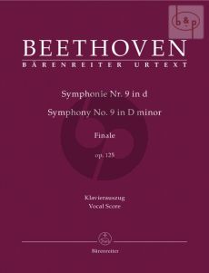 An die Freude Opus 125 (9th.Symphony Finale) (Vocal Score)