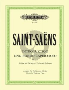 Saint-Saens Introduktion & Rondo Capriccioso Op.28 Violin-Piano (Thiemann)