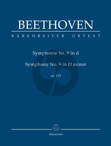 Beethoven Symphonie No.9 d-moll Op.125 (Study Score) (Jonathan Del Mar)
