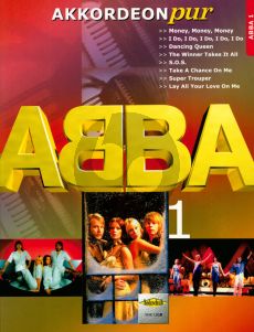 Abba Akkordeon Pur Vol.1 ABBA (Arrangiert von Hans- Günther Kölz) (Mittleren Schwierigkeitsgrad)