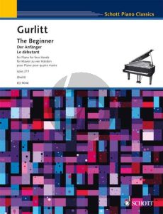 Gurlitt Der Anfänger - The Beginner Op. 211 Piano 4 hds (edited by A.K.Brehl)