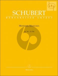 Moments Musicaux Op.94 (D.780) (edited by Walther Durr)