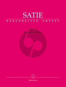 Satie 4 Ogives & 3 Gymnopedies (Edited by Jens Rosteck) (Barenreiter-Urtext)
