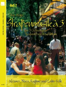 Strassenmusik a 3 Vol. 2 3 Violins (with a Bass Instrument opt.)