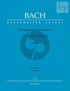 Himmelfahrt Oratorium BWV 11 Vocal Score
