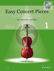 Easy Concert Pieces Vol.1 for Violoncello and Piano)