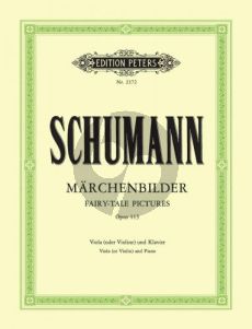 Schumann Märchenbilder Op.113 Violine [Viola]-Klavier (Carl Hermann)