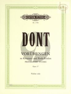24 Vorubungen Op.37 Violine