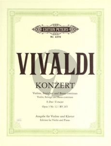 Vivaldi Concerto E-major Op.3 No.12 (RV 265)