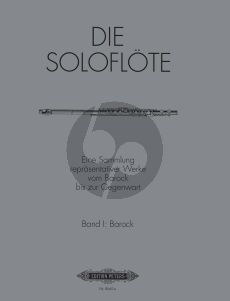 Album Die Soloflote Vol.1: Barock (Eine Sammlung reprasentativer Werke vom Barock bis zur Gegenwart) (Herausgegeben von Mirjam Nastasi)