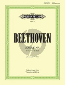 Beethoven Sonatina d-minor (after WoO 43) Violoncello-Piano (Stutschewsky)