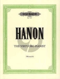 Hanon The Virtuoso Pianist (Weinreich) (Peters)