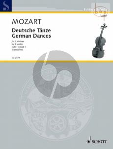 Deutsche Tanze Vol.1 2 Violinen