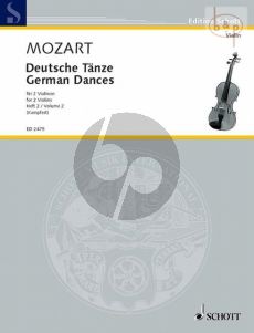 Deutsche Tanze Vol.2 2 Violinen