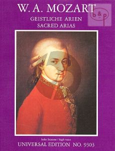 Mozart Geistliche Arien (Hohe Stimme) (Prof.Walter Braunfels)