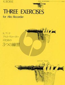 Boeke 3 Exercises for Treble Recorder