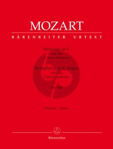 Mozart Symphony KV 425 C-major No. 36 "Linz Symphony" Full Score