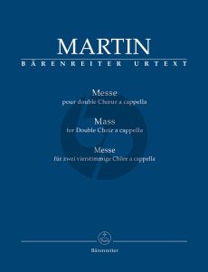 Martin Messe (1942) for SATB-SATB Coir Choral Score (Latin)