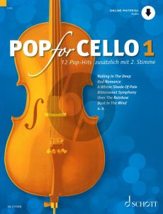 Pop for Cello Vol.1 (with 2nd Part) (Bk-Audio Online) (edited by Michael Zlanabitnig)