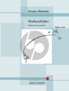 Mamlok Wolkenfelder for Viola and Harp