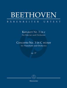 Beethoven Concerto No.3 c-minor Op.37 Pianoforte and Orchestra Study Score