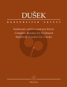 Dussek Complete Sonatas Vol.1 Keyboard