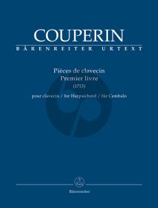 Couperin Piéces de clavecin for Harpsichord Premier livre