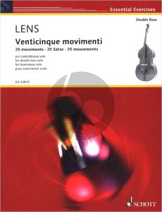 Lens 25 Movements for Double Bass solo