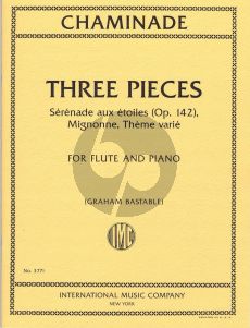 Chaminade 3 Pieces Flute and Piano (edited by Graham Bastable)