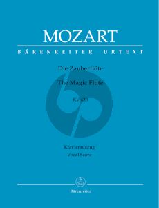 Mozart Die Zauberflote KV 620 Vocal Score (germ.) (edited by Martin Schelhaas) (Hardcover)