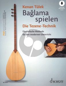 Tulek Baglama spielen Die Tezene-Technik BK- Audio online (Die einfache Methode für den modernen Unterricht)