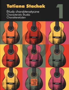Stachak Characteristic Études Vol. 1 Guitar