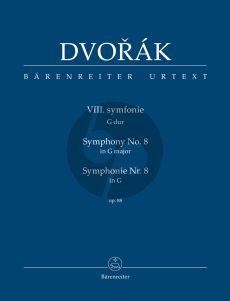 Dvorak Symphony no. 8 in G major op. 88 Study Score (Jonathan Del Mar)