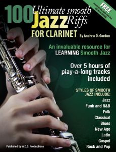 Gordon 100 Ultimate Smooth Jazz Grooves for Clarinet Book/mp3 files
